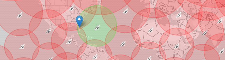 Iridium NEXT Constellation Tracking