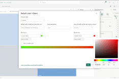 PowerBI custom color