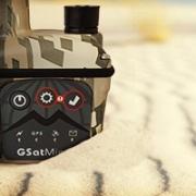 GSatMicro Camo Skin - Tracking at the beach